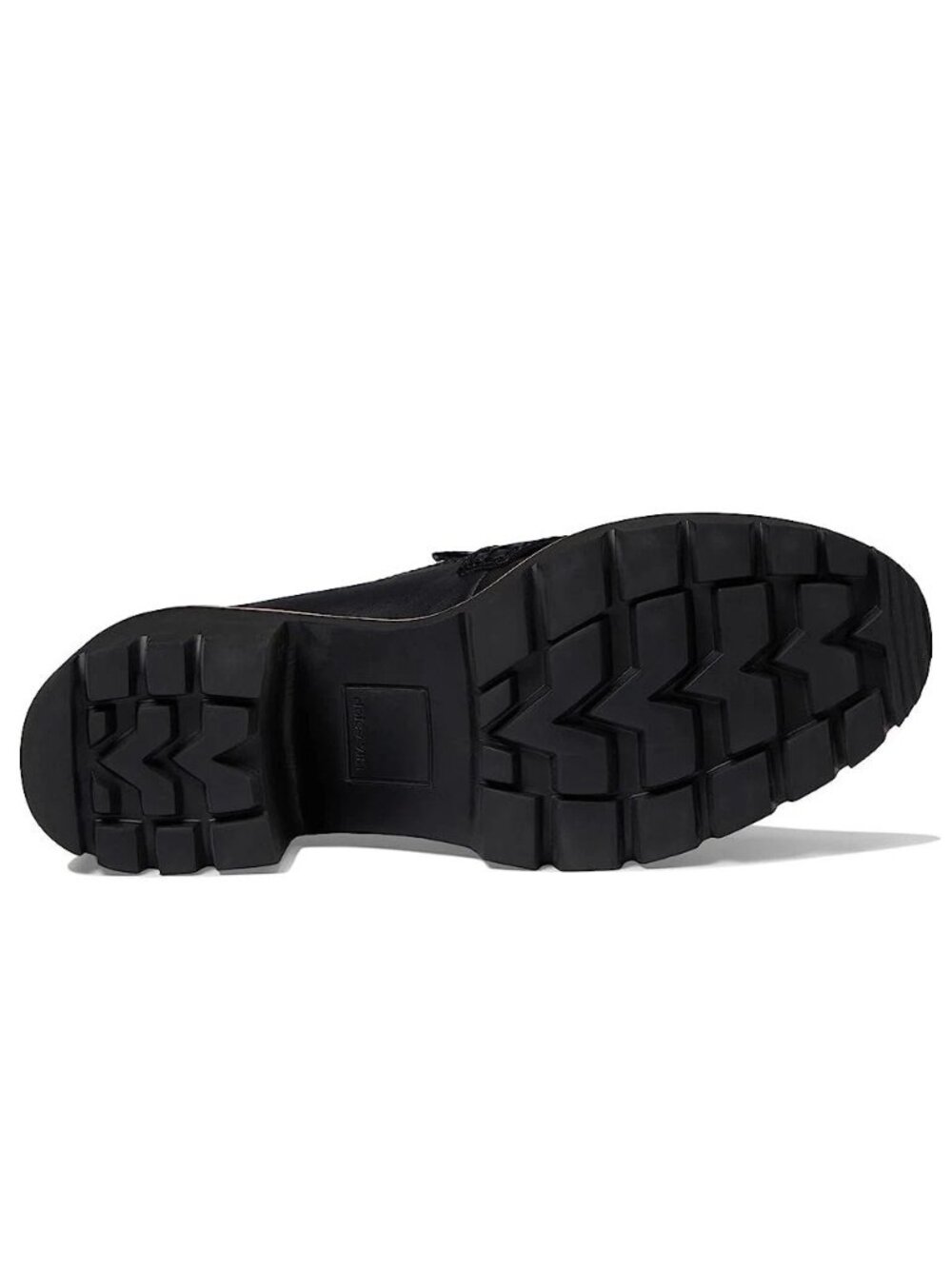 Dolce Vita Halona Black Leather Chunky Platform Loafers Size 9.5 M New - Picture 3 of 3